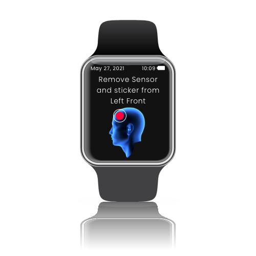 Dark theme REMI app screen